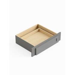 SMDKD30-FR01-LG Framington 30-in x 21-in x 7-in Assembled Remington Desk Knee Drawer, Light Grey