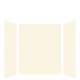 SMSWK604872-32 Silhouette 60-in x 48-in x 72-in Glue to Wall 3-Piece Shower Wall Kit, Cameo/Biscuit
