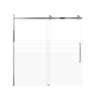 SMMBDT606008F-R-PC-TD Milan 60-in x 60-in Barn Bathtub Door Opening Right Side With 5/16-in Pattern Frost Glass And Tyler Double-Sided Handles, Polished Chrome
