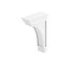 SMMCB-WH Framington 4-in x 9-in x 12-in Modern Corbel, White