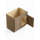 SMSB33-RTA-FR01-TW Framington 33-in x 24-in x 35-in Ready To Assemble Remington Double Door Double Drawer Front Sink Base Cabinet, Tan Wood