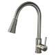 SM3580-LS Harlow 1.8 GPM Single Hole Pull Down Spray Kitchen Faucet With Single Lever Handle, Luxe Stainless