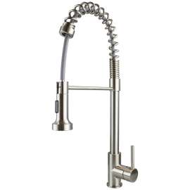 T3640-LS Cucina Pull-Out Kitchen Faucet, Luxe Stainless