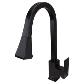 T3650-MB Kala Pull-Out Kitchen Faucet, Matte Black