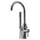 SM4200-PC Phoenix Single Handle Freestanding Tub Faucet With Hand Shower, Polished Chrome