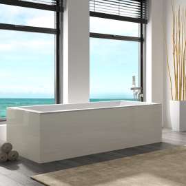 SM4240-BN-M Rebeka Floor Mounted Freestanding Tub Filler With Hand Shower
