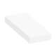 SMASB3012-01 30-in x 12-in x 4-in Solid Surface Adjustable Shower Bench, White