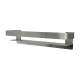 SMJGBS20-BS Jolie 20-in x 4-in x 3-in Grab Bar Shelf, Brushed Stainless