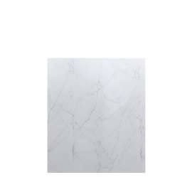 60-in x 72-in Glue to Wall Tub Wall Panel, Palladium White