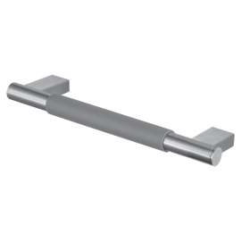 Manhattan Grab Bar with Grey Rubber Handle - In Multiple Configurations - SMMSGBS-M