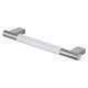SMMSW12BS Manhattan 12-in ADA Grab Bar With White Silicone Grip, Brushed Stainless