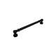 SMNS18-MB Nicholson 18-in Grab Bar With 1-in Diameter, Matte Black