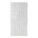 SMPW4896-231 Pioneer 48-in x 96-in Glue to Wall Wall Panel, White (12-in x 24-in Vertical Pattern)