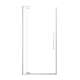 SMRPD3676108C-PC Reverie 36-in x 76-in Pivot Shower Door With 5/16-in Clear Glass And Sampson Double-Sided Handles, Polished Chrome