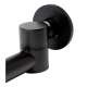 SMRRTS-MB Rowan 9-in Non-Diverting Rotating Tub Spout, Matte Black