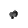SMRWE-MB Rowan Wall Elbow With Joint, Matte Black