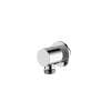 SMRWE-PC Rowan Wall Elbow With Joint, Polished Chrome
