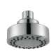 SMSESH3F4-PC Evanna 4-in x 4-in Three Function Round Showerhead, Polished Chrome