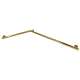 SMSLG3218-CB Sienna 32-in x 18-in Reversible L-Shape ADA Grab Bar With 1.25-in Diameter, Champagne Bronze