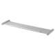 SMSS17-BS 18-in x 4-in x 1-in Stainless Steel Rectangular Shower Shelf, Brushed Stainless