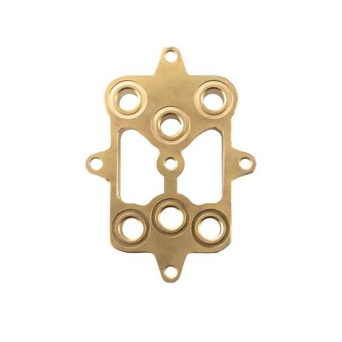 SMSUBE10 3-in x 3-in x 1-in Brass Install Extension