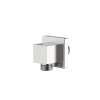 SMSWE-BN Sampson Wall Elbow With Joint, Brushed Nickel