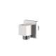 SMSWE-BN Sampson Wall Elbow With Joint, Brushed Nickel