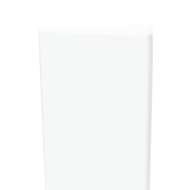 SMTRIM962-01 96-in x 2-in x .25-in x .5-in Wall Edge Trim, White