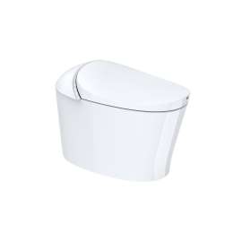 SMTSB-01 Tulip 1.45/1.08 GPF Dual Flush Elongated ADA Smart Bidet Toilet With Sensor, White