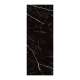 SMTW3996-KI03GCB Trinity 39-in x 96-in Continous Pattern Shower Wall Panel B, Black Carrara (Glossy)