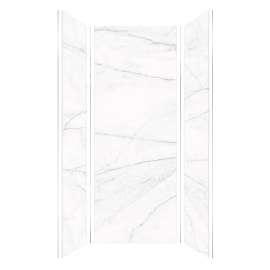 SMTWK363696-KI58H Trinity 36-in x 36-in x 96-in 3-Piece Shower Wall Kit, Everest (Honed)