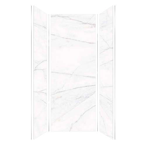 SMTWK363696-KI58H Trinity 36-in x 36-in x 96-in 3-Piece Shower Wall Kit, Everest (Honed)