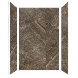 SMTWK604896-KI82G Trinity 60-in x 48-in x 96-in 4-Piece Shower Wall Kit, Ariel Desert (Glossy)