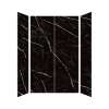 SMTWK603696C-KI03G Trinity 60-in x 36-in x 96-in 4-Piece Shower Wall Kit, Black Carrara (Glossy)