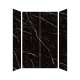 SMTWK603696C-KI03G Trinity 60-in x 36-in x 96-in 4-Piece Shower Wall Kit, Black Carrara (Glossy)