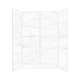 SMTWK603696C-KI58H Trinity 60-in x 36-in x 96-in 4-Piece Shower Wall Kit, Everest (Honed)