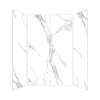 SMTWK604896C-KI01H Trinity 60-in x 48-in x 96-in 4-Piece Shower Wall Kit, White Carrara (Honed)