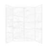SMTWK604896C-KI58H Trinity 60-in x 48-in x 96-in 4-Piece Shower Wall Kit, Everest (Honed)