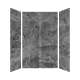 SMTWK604896C-KI63G Trinity 60-in x 48-in x 96-in 4-Piece Shower Wall Kit, Storm (Glossy)