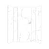SMTWKE603696-KI01H Trinity Eco 60-in x 36-in x 96-in 3-Piece Shower Wall Kit, White Carrara (Honed)