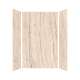 SMTWKE603696-KI32H Trinity Eco 60-in x 36-in x 96-in 3-Piece Shower Wall Kit, Sabana Creme (Honed)