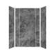 SMTWKE603696-KI63H Trinity Eco 60-in x 36-in x 96-in 3-Piece Shower Wall Kit, Storm (Honed)