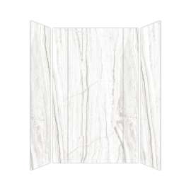 SMTWKEC603696-KI31H Trinity Eco 60-in x 36-in x 96-in 3-Piece Shower Wall Kit, Sabana Grey (Honed)