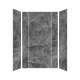SMTWKECT603696-KI63H Trinity Eco 60-in x 36-in x 96-in Foldable 5-Piece Shower Wall Kit, Storm (Honed)