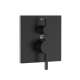 SMVFS2S-MB FlowStat Two Function Square ADA Thermostatic Valve And Trim, Matte Black