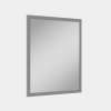SMVM2434-MR-FR02-LG 24-in x 34-in Latitude Framed Vanity Mirror, Light Grey