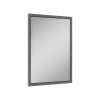 SMVM2434-MR-FR02-SG 24-in x 34-in Latitude Framed Vanity Mirror, Smokey Grey