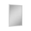 SMVM2434-MR-FR02-WH 24-in x 34-in Latitude Framed Vanity Mirror, White