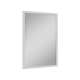 SMVM2434-MR-FR02-WH 24-in x 34-in Latitude Framed Vanity Mirror, White