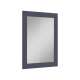 SMVM2434-MR-FR01-NB 24-in x 34-in Remington Framed Vanity Mirror, Navy Blue
